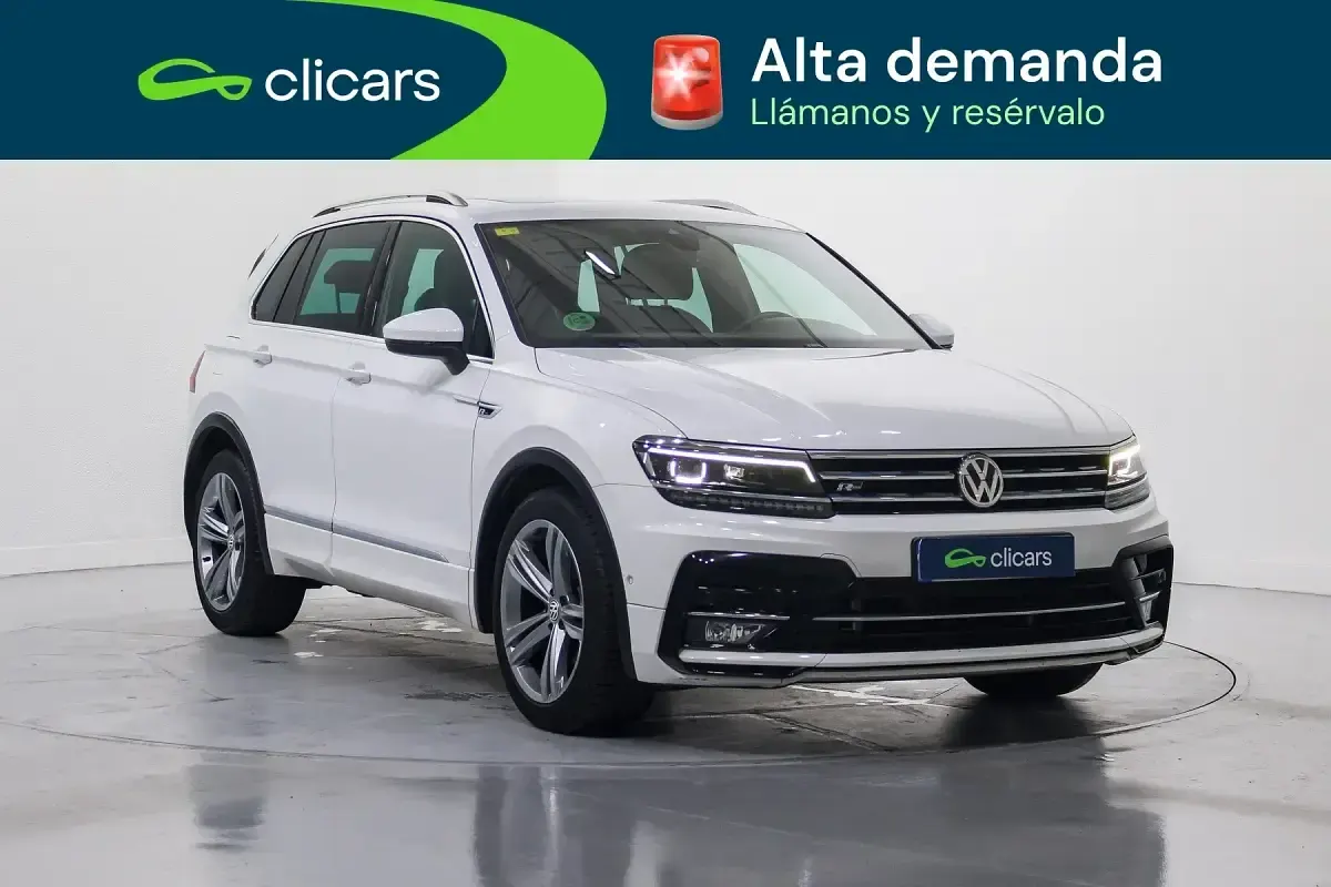 Usado VW Tiguan R-line 150 CV (110 kW) 2020 Blanco SUV