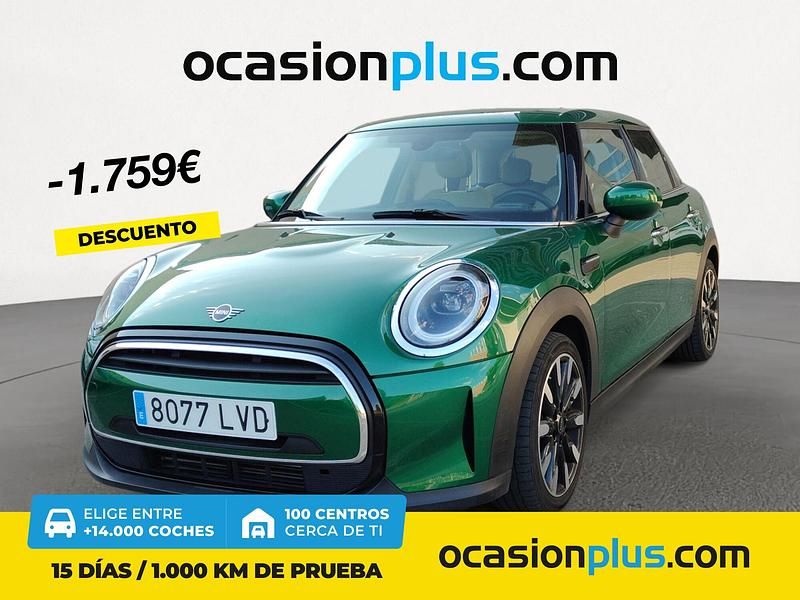 Verde Usado 2021 Mini Cooper Utilitario | 18.900 € (Precio justo) - Imagen 1/4