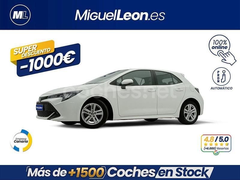 Blanco Usado 2022 Toyota Corolla Active Berlina | 18.485 € (Super precio) - Imagen 1/3