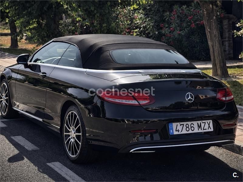 Usado Mercedes 200 184 CV (135 kW) 2016 Negro Descapotable