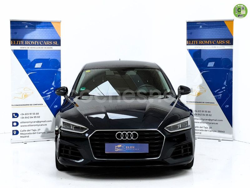 Azul Usado 2018 Audi A5 Sportback Business Berlina | 23.499 € (Buen precio) - Imagen 1/4
