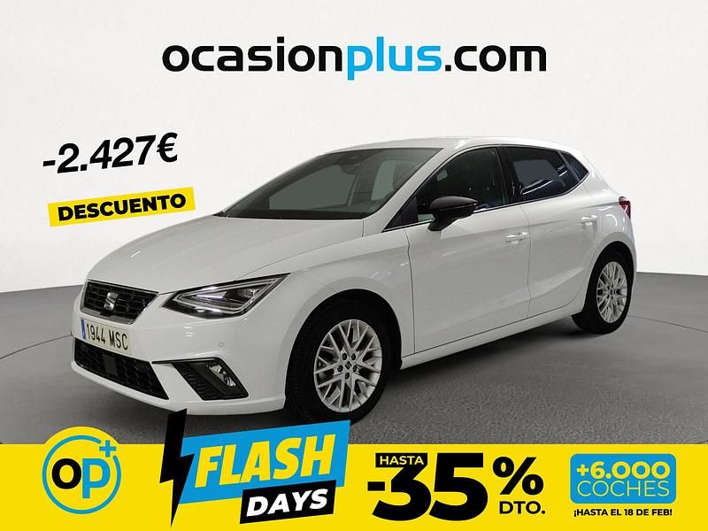 Usado Seat Ibiza FR 115 CV (84 kW) 2024 Blanco Berlina