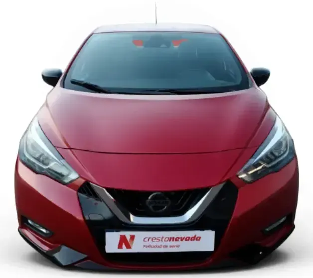 Usado Nissan Micra Tekna 117 CV (86 kW) 2021 Rojo Utilitario