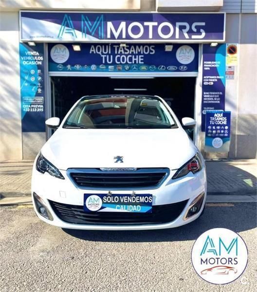 Blanco Usado 2015 Peugeot 308 Allure Berlina | 8300 € (Precio justo) - Imagen 1/4