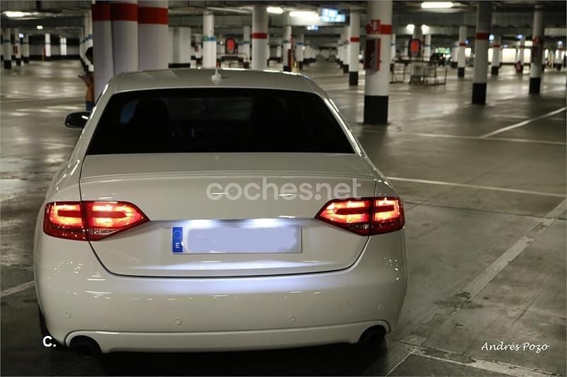 Usado Audi A4 S-Line 170 CV (125 kW) 2011 Blanco Berlina