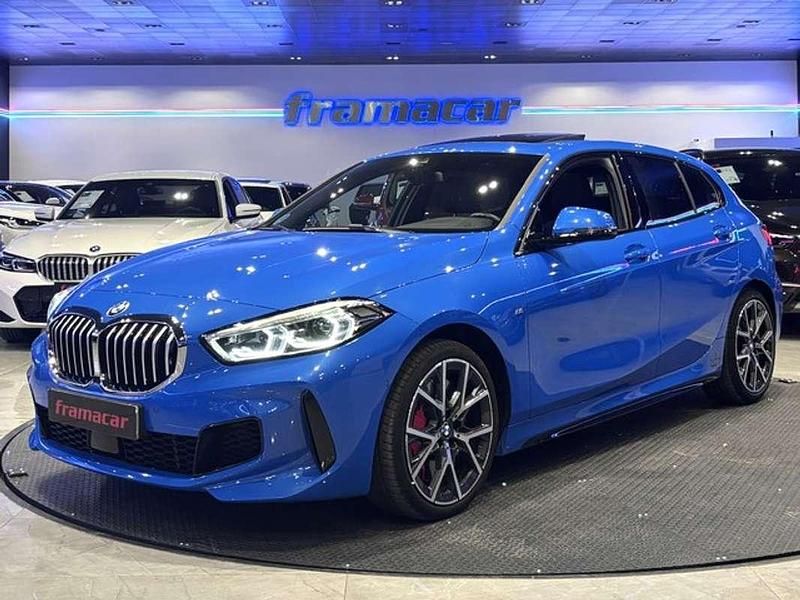 Azul Usado 2023 BMW 128 Utilitario | 36.990 € (Caro) - Imagen 1/4