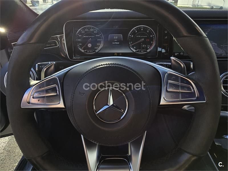 Usado Mercedes S63 AMG AMG 585 CV (430 kW) 2015 Gris / plata Coupe