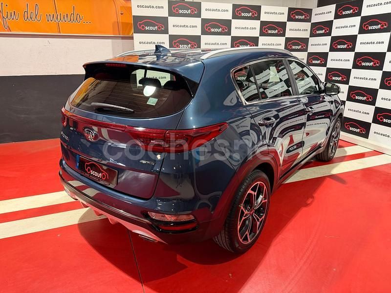 Usado Kia Sportage GT-Line 177 CV (130 kW) 2021 Azul SUV