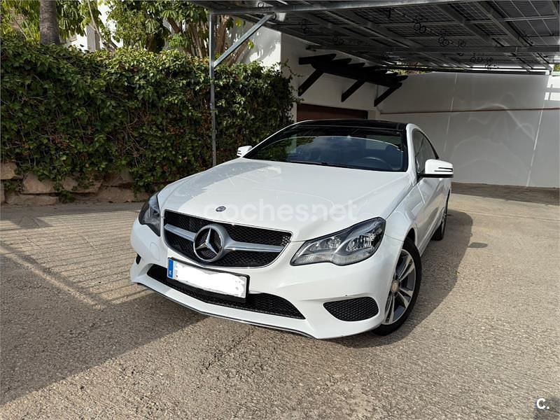 Usado Mercedes E200 184 CV (135 kW) 2014 Blanco Coupe
