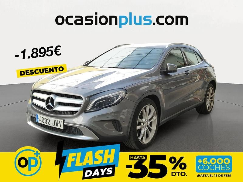 Usado Mercedes GLA200 Urban 136 CV (100 kW) 2017 Gris SUV