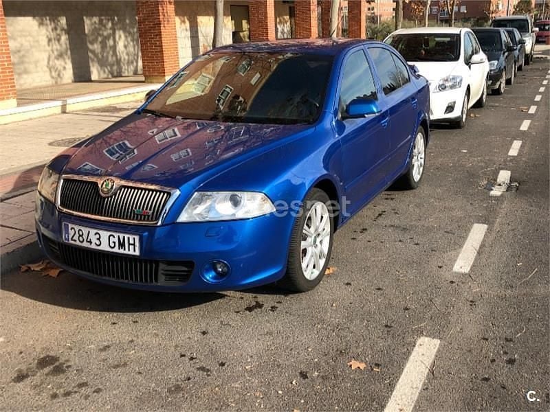 Azul Usado 2009 Skoda Octavia RS Berlina | 7400 € (Precio justo) - Imagen 1/3