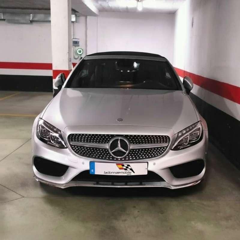 Käytetty Mercedes C220 170 HP (125 kW) 2017 Hopea Avoauto