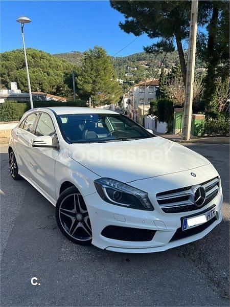 Usado Mercedes A220 AMG line 170 CV (125 kW) 2013 Blanco Berlina