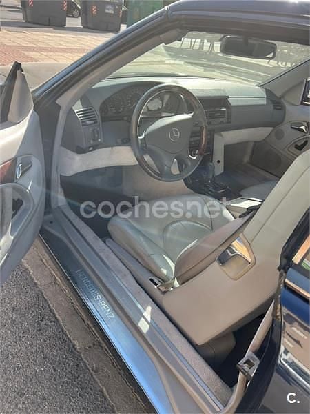 Usado Mercedes SL500 320 CV (235 kW) 1998 Azul Descapotable