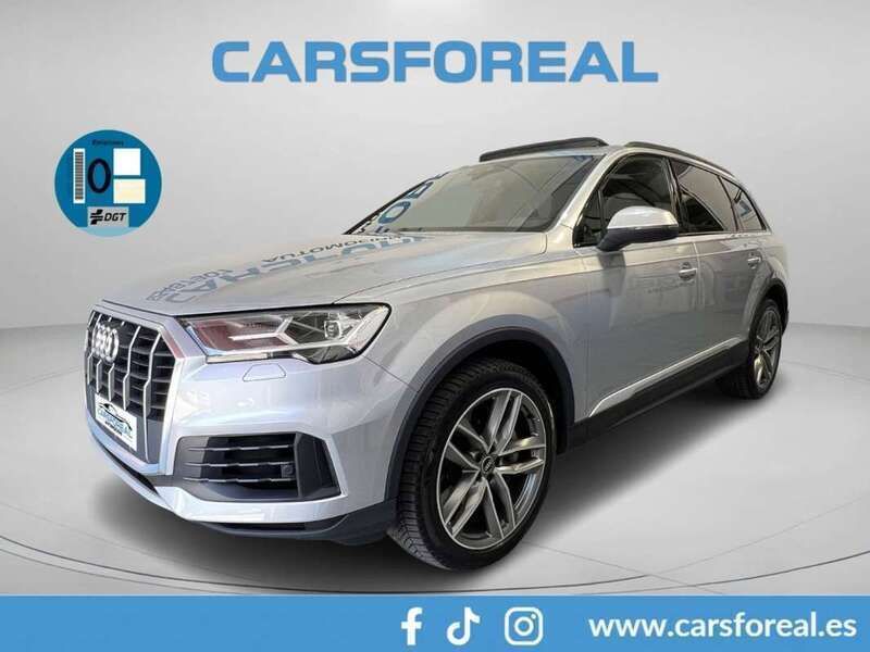 Gris Usado 2021 Audi Q7 SUV | 49.490 € - Imagen 1/4