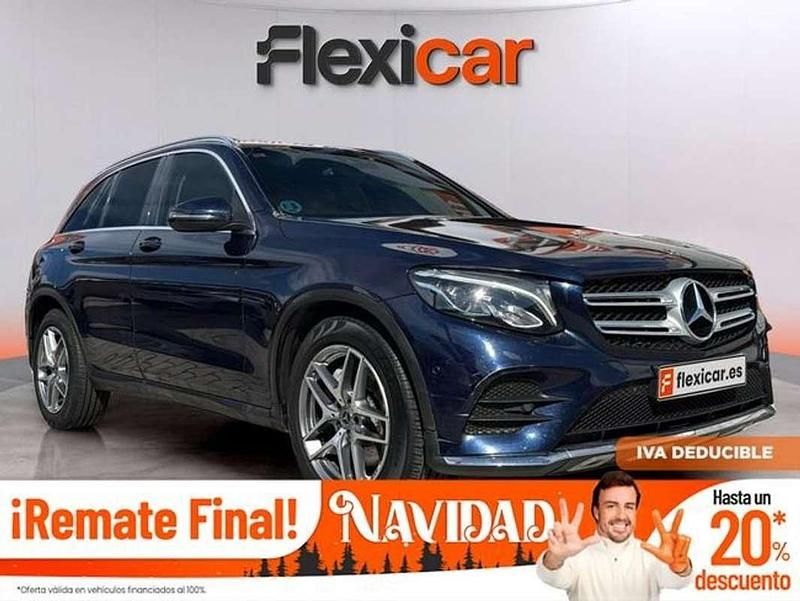 Azul Usado 2019 Mercedes GLC220 SUV | 24.990 € (Super precio) - Imagen 1/4