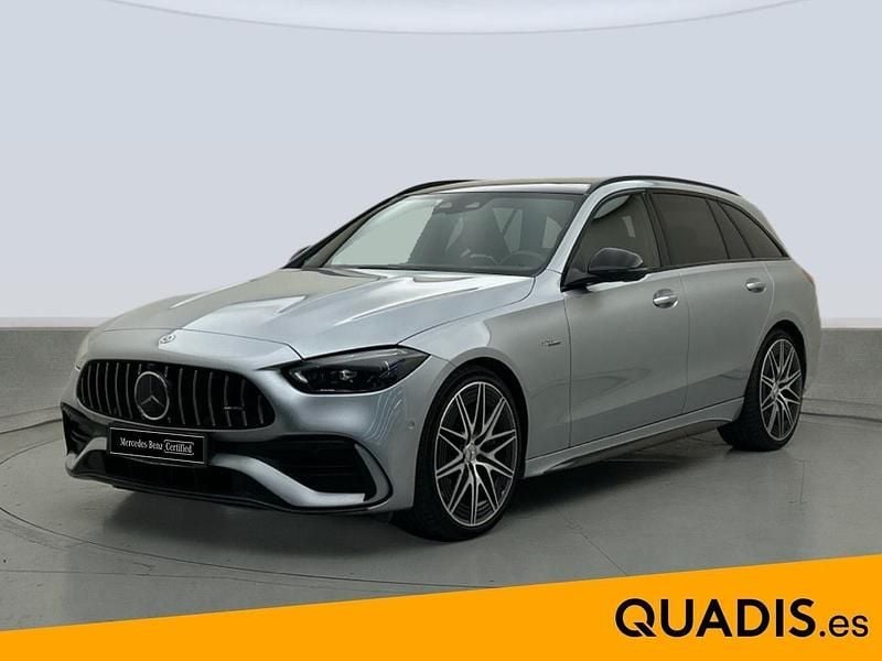 Usado Mercedes C300 AMG 408 CV (300 kW) 2024 Gris Familiar
