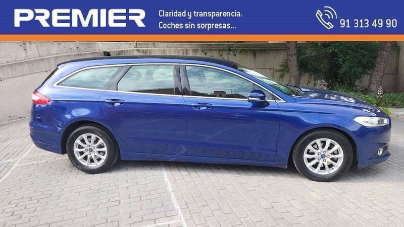 Azul Usado 2015 Ford Mondeo Trend Familiar | 8990 € (Precio justo) - Imagen 1/4