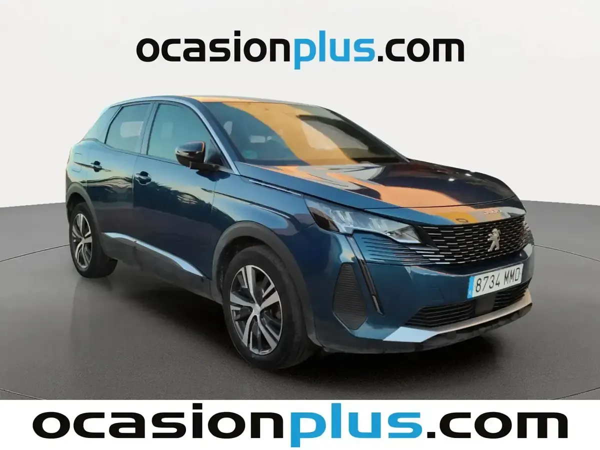 Brugt Peugeot 3008 Allure 130 HK (95 kW) 2023 Blå Pickup / Ladvogn