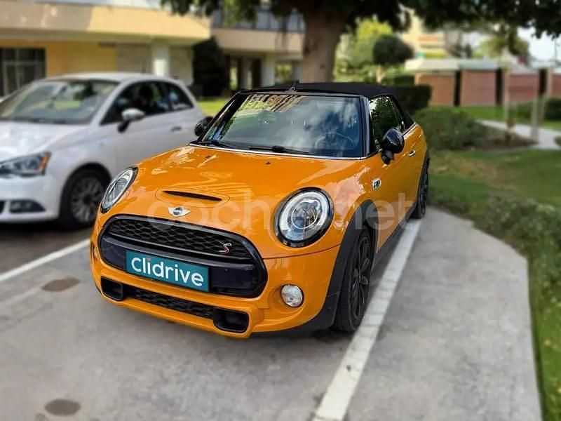 Usado Mini Cooper SD Cabriolet 170 CV (125 kW) 2016 Naranja Descapotable