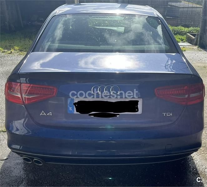 Azul Usado 2015 Audi A4 S-Line Berlina | 16.999 € (Precio justo) - Imagen 1/3