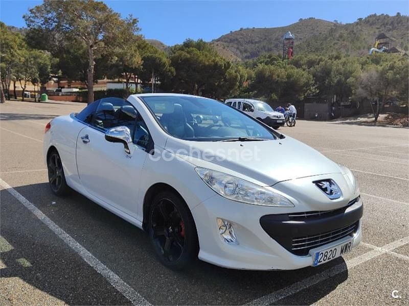 Usado Peugeot 308 CC Sport 112 CV (82 kW) 2009 Blanco Descapotable