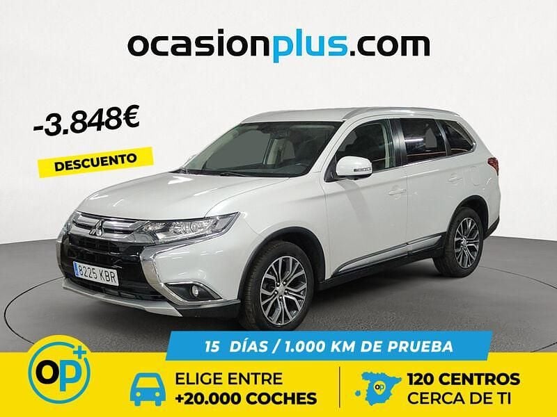 Blanco Usado 2017 Mitsubishi Outlander Motion SUV | 14.738 € (Precio justo) - Imagen 1/4
