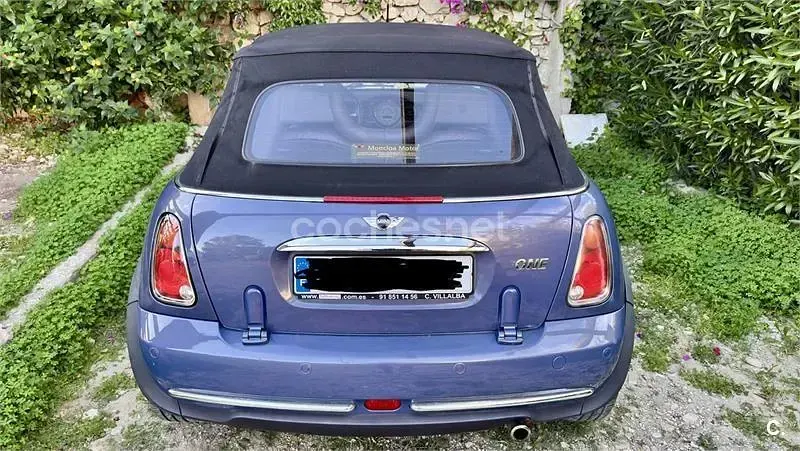 Usado Mini One Cabriolet 90 CV (66 kW) 2008 Violeta / lila Descapotable