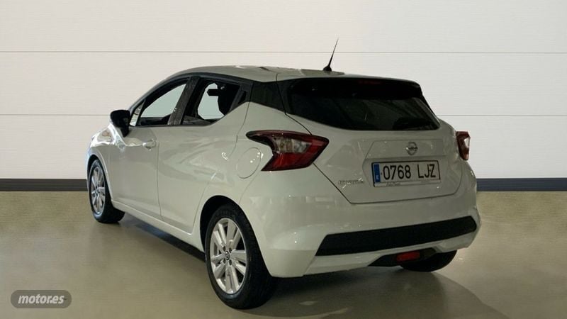 Usado Nissan Micra Acenta 100 CV (73 kW) 2020 Blanco Utilitario