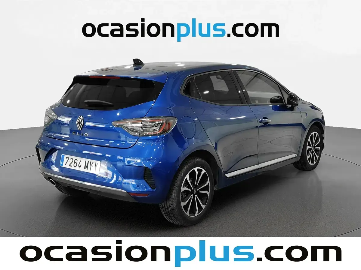 Usado Renault Clio Techno 91 CV (66 kW) 2025 Azul Utilitario