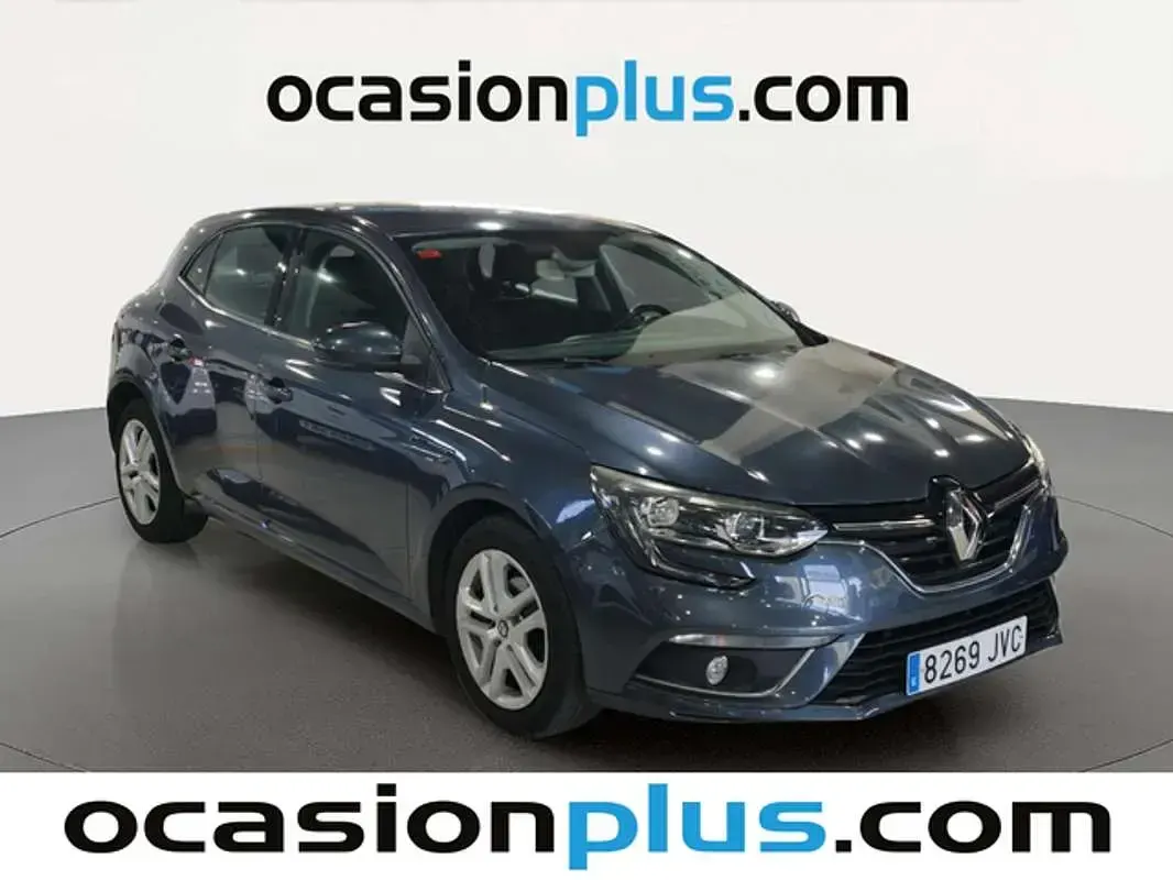 Usado Renault Mégane Intens 90 CV (66 kW) 2016 Azul Utilitario