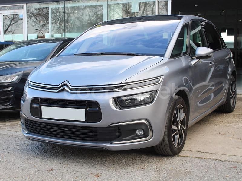 Gris / plata Usado 2018 Citroën C4 Picasso Feel Monovolumen | 9450 € (Buen precio) - Imagen 1/4