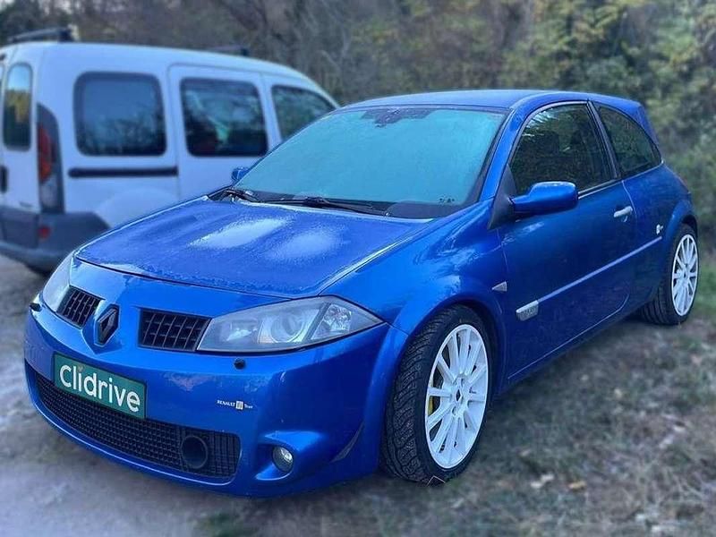 Usado Renault Mégane II 224 CV (164 kW) 2006 Azul Utilitario