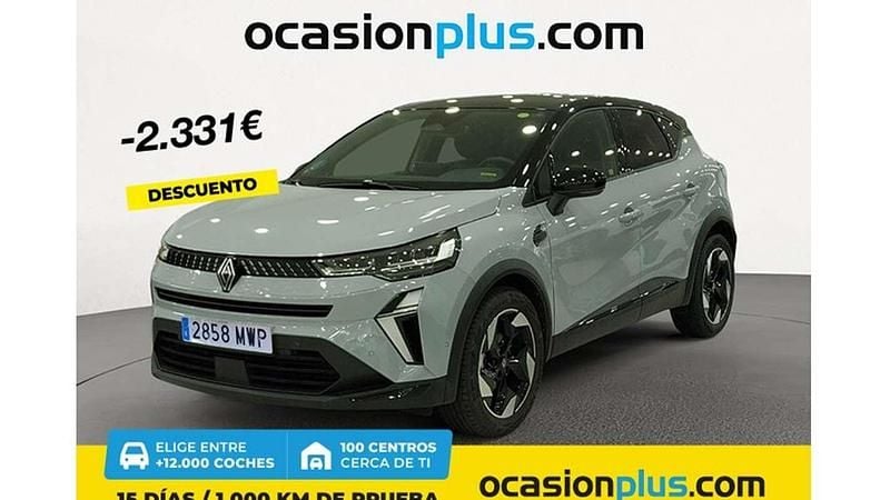 Gris Usado 2024 Renault Captur Techno SUV | 23.046 € (Un poco caro) - Imagen 1/1