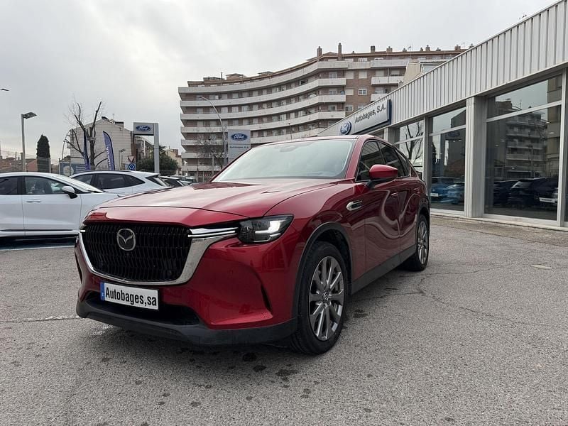 Usado Mazda CX-60 Exclusive-Line 327 CV (240 kW) 2023 Rojo SUV