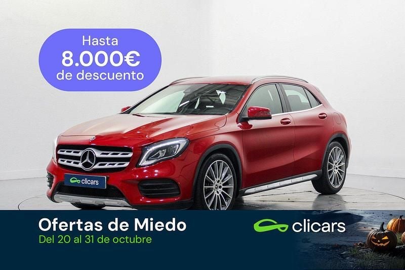 Rojo Usado 2017 Mercedes GLA220 SUV | 24.490 € (Precio justo) - Imagen 1/4