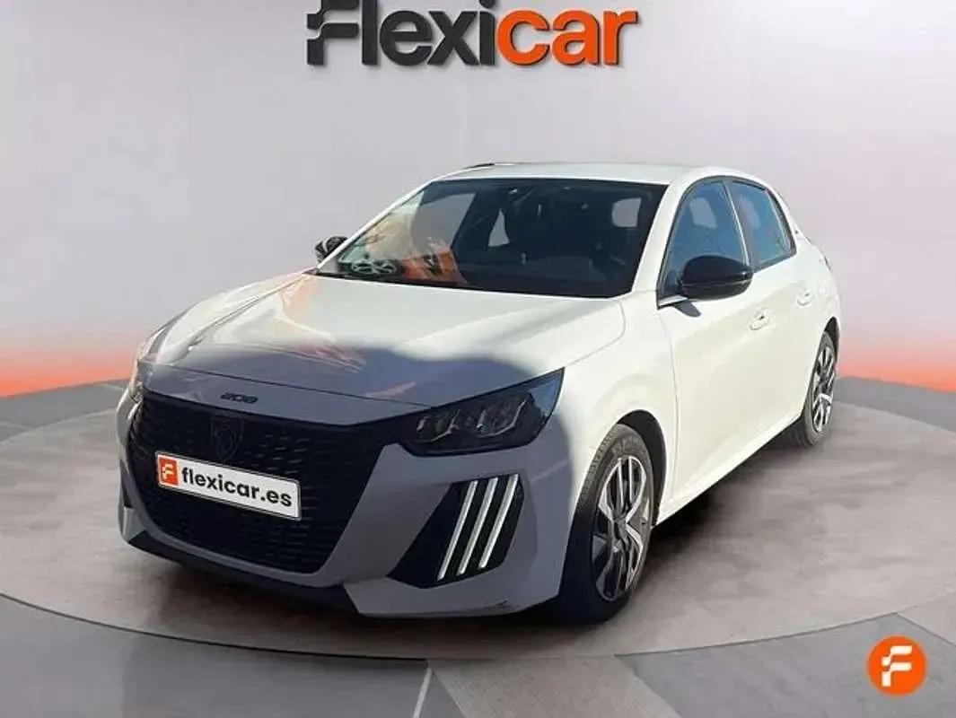 Usado Peugeot 208 Style 101 CV (74 kW) 2024 Blanco Utilitario