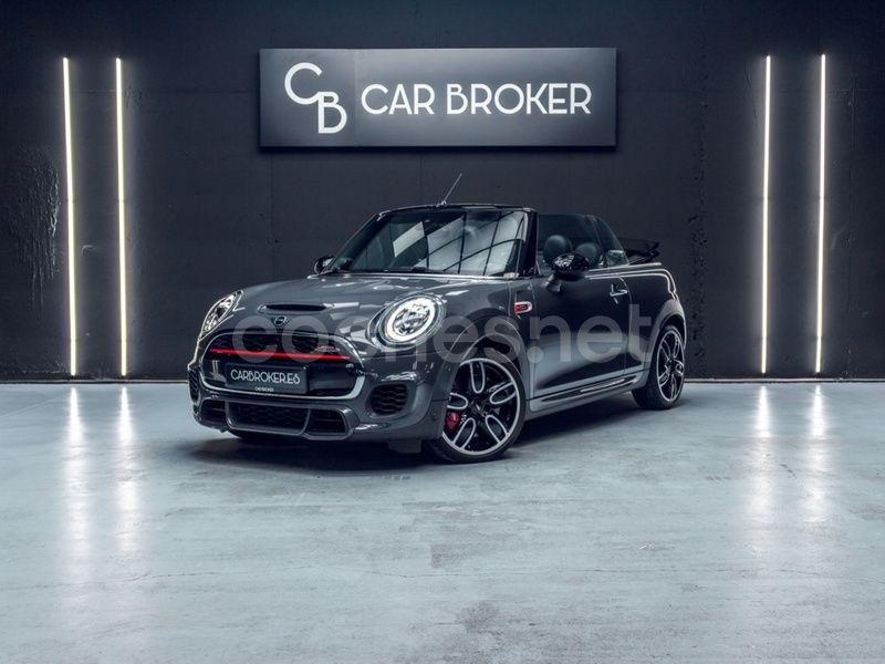 Gris / plata Usado 2018 Mini John Cooper Works Cabriolet Descapotable | 23.900 € (Precio justo) - Imagen 1/4