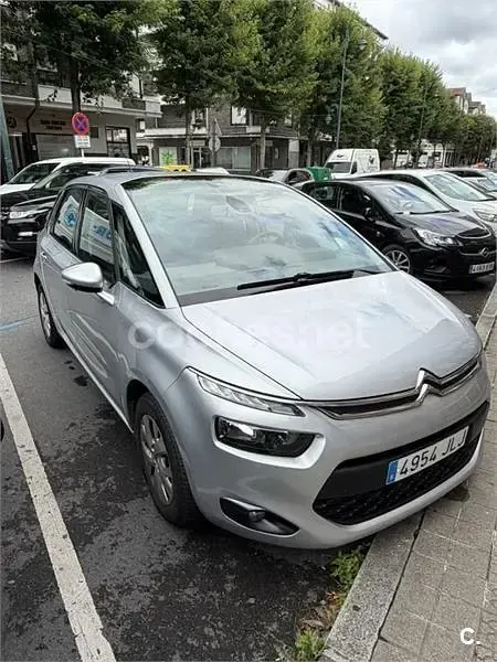 Usado Citroën C4 Picasso Live 130 CV (95 kW) 2016 Gris / plata Monovolumen