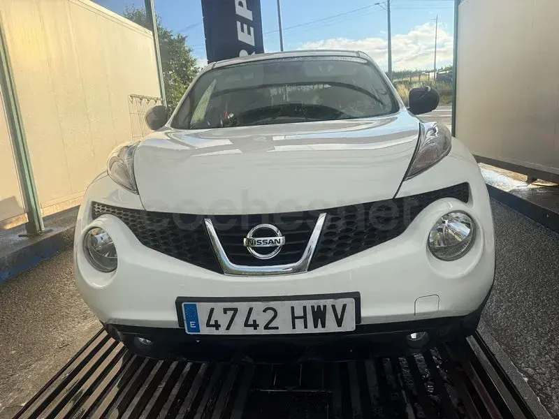 Usado Nissan Juke Tekna 110 CV (80 kW) 2014 Blanco SUV
