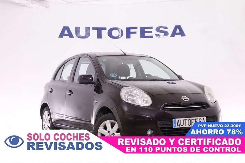 Usado Nissan Micra Tekna 80 CV (58 kW) 2012 Negro Utilitario