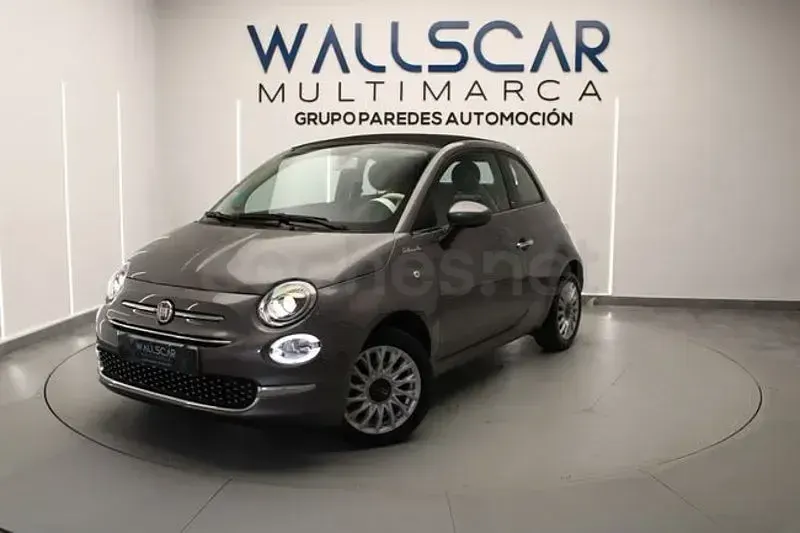 Usado Fiat 500C Dolcevita 70 CV (51 kW) 2023 Gris / plata Descapotable