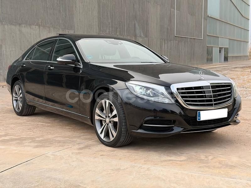 Usado Mercedes S350 258 CV (189 kW) 2013 Negro Berlina