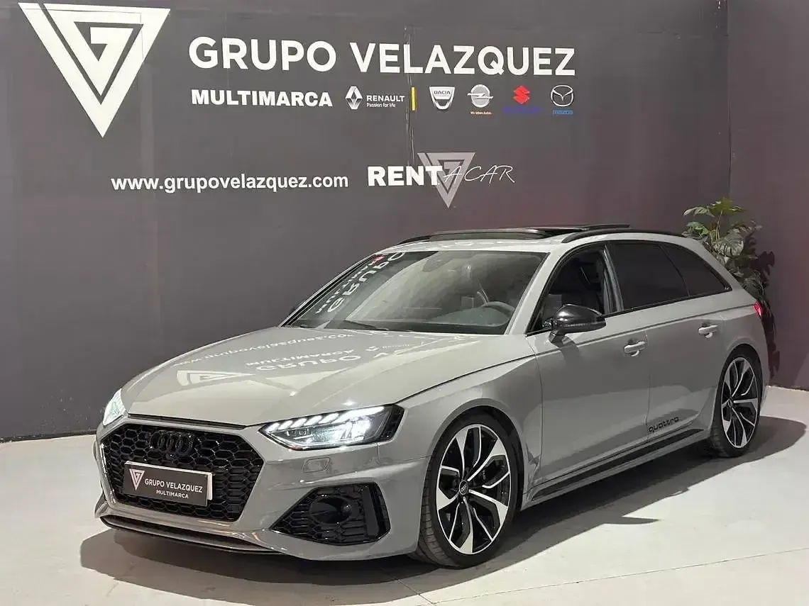 Usado Audi RS4 450 CV (330 kW) 2021 Gris Familiar