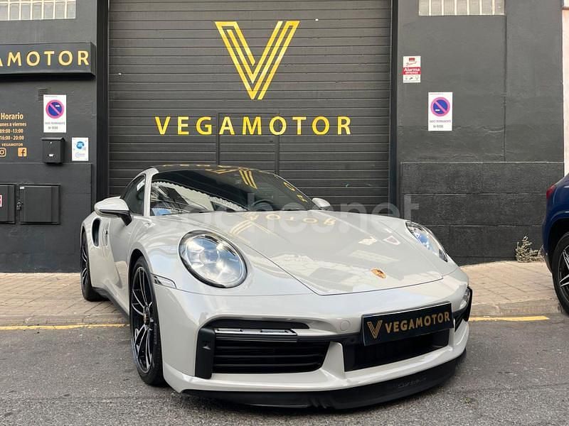 Gris / plata Usado 2022 Porsche 911 Turbo S Coupe | 269.900 € (Caro) - Imagen 1/4