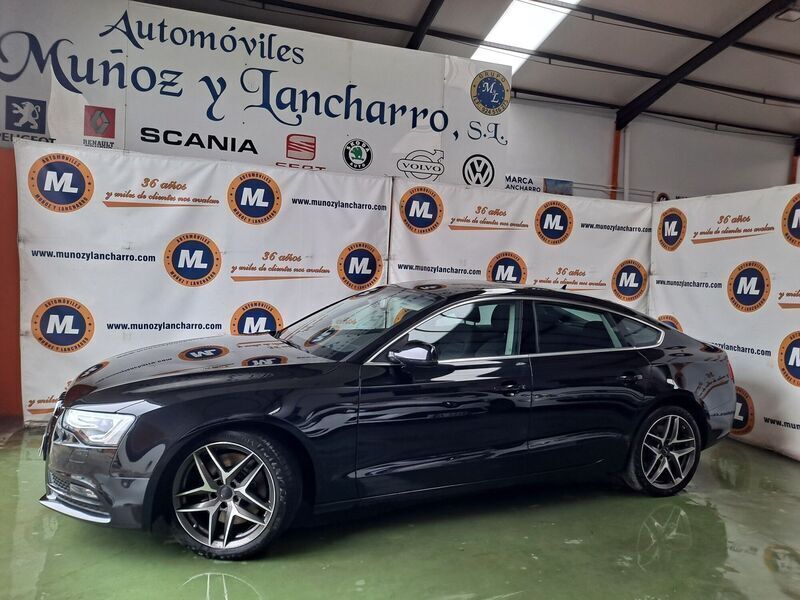 Usado Audi A5 Sportback S-Line 245 CV (180 kW) 2015 Negro Utilitario