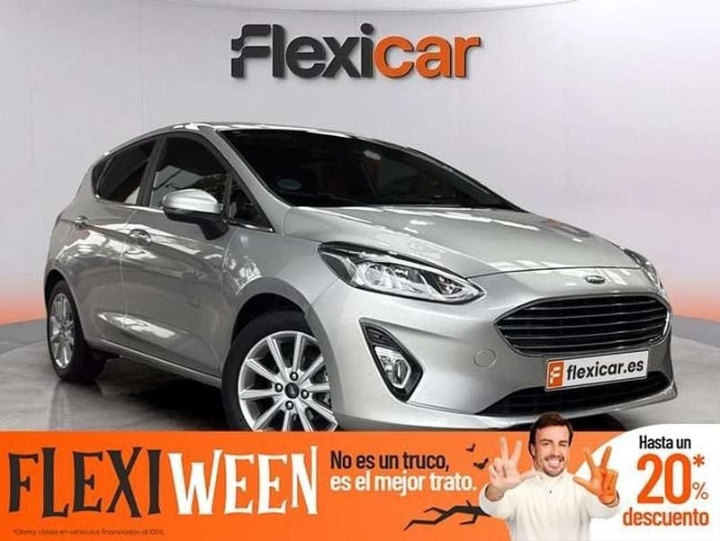 Gris Usado 2019 Ford Fiesta Trend+ Utilitario | 10.390 € (Precio justo) - Imagen 1/4