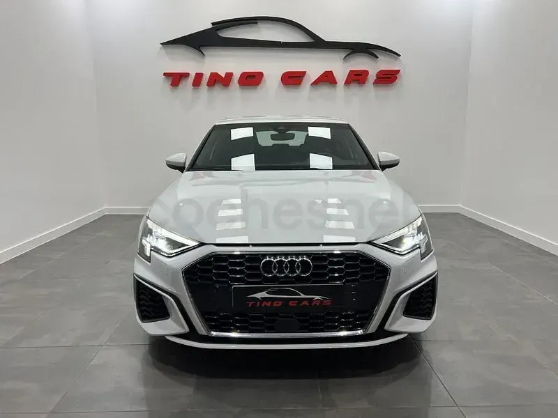 Usado Audi A3 S-Line 150 CV (110 kW) 2021 Blanco Berlina