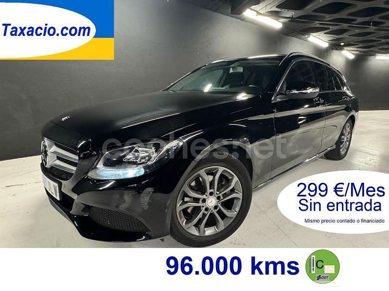 Negro Usado 2015 Mercedes C220 Avantgarde Familiar | 16.900 € (Super precio) - Imagen 1/4
