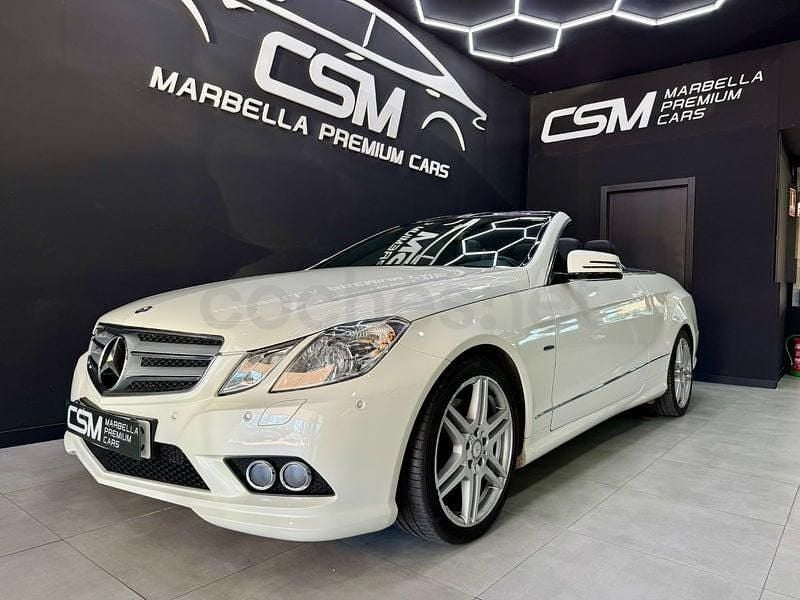 Usado Mercedes E350 Elegance 292 CV (214 kW) 2010 Blanco Descapotable
